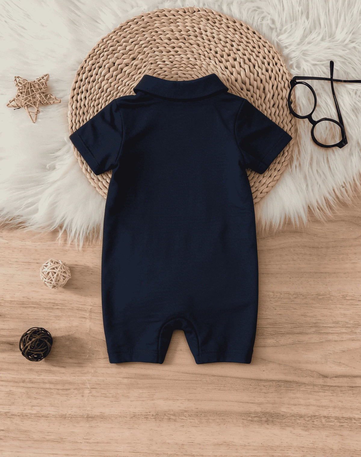 Marynarski romper polo