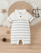 Marynarski romper polo