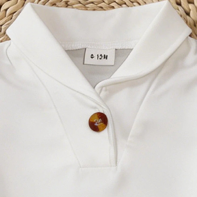 Marynarski romper polo