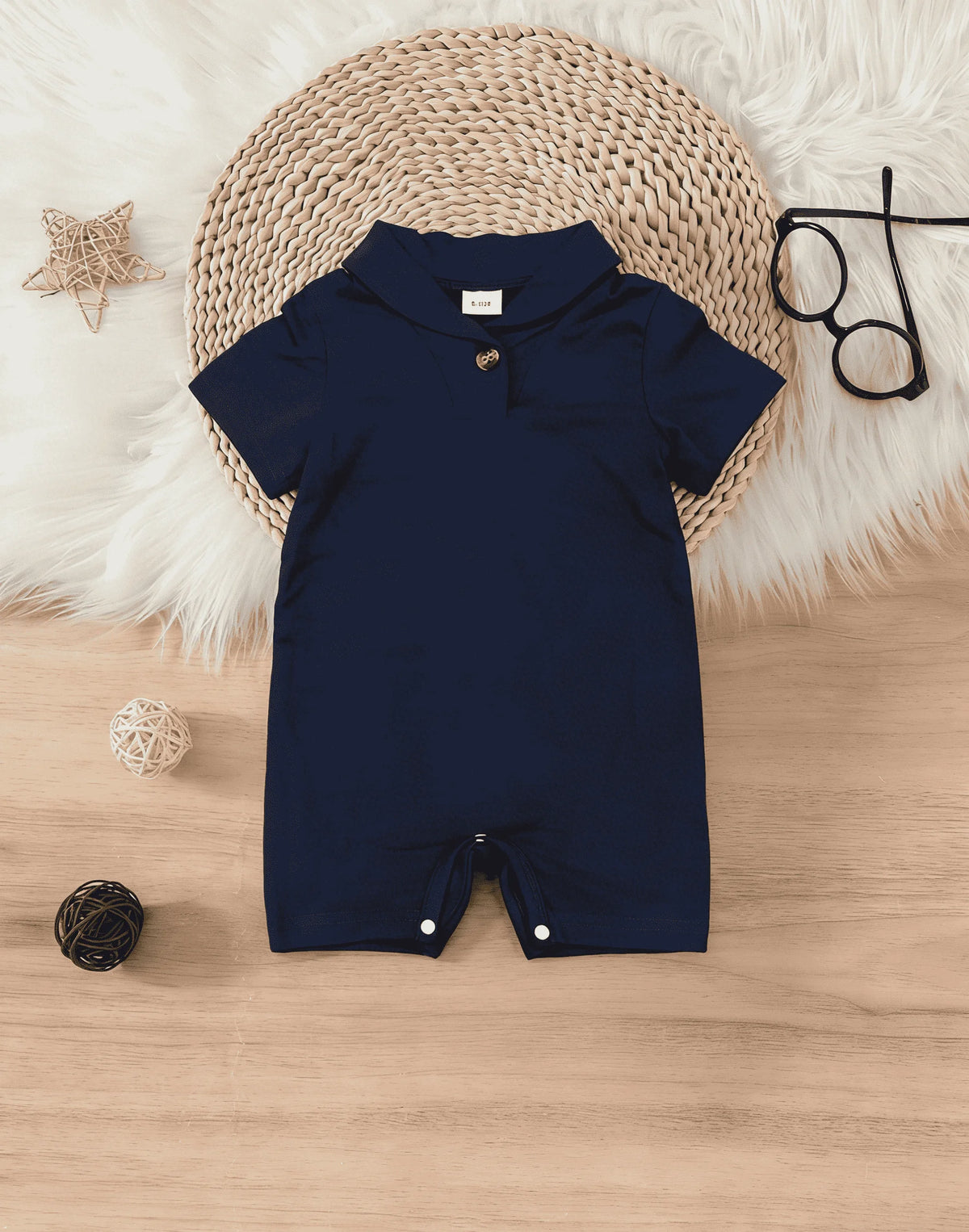 Marynarski romper polo