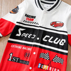 Motocyklowy kombinezon niemowlęcy